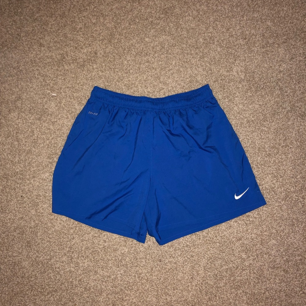 Nike blue shorts